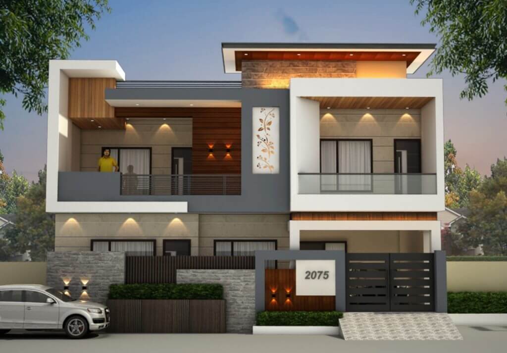 Premium independent house in Mayur Vihar with garden and modern design